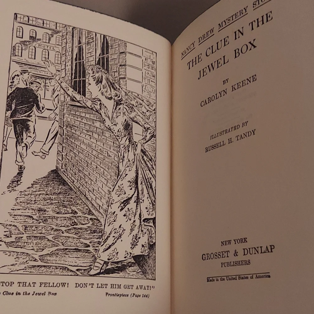 Vintage Nancy Drew Book Xlnt - Picture 3 of 5